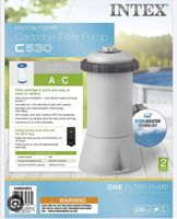 INTEX Filter Pumpe C530, praktisch neu
