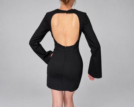 H&M robe noire dos nu ,  taille 34