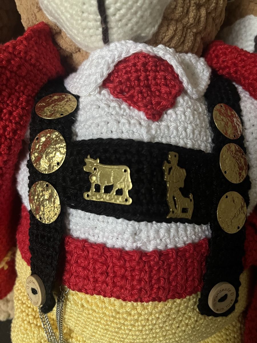 Figuren: Teddybär Appenzeller Senn – Neu und originalverpackt aus Entlebuch von san_w2dn 1