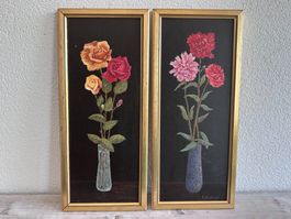 Louis Christinat, Deux bouquets de fleurs