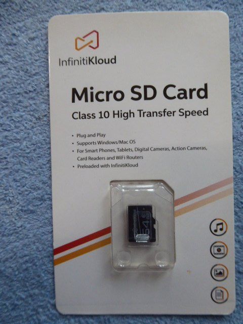 Schede di memoria: InfinitiKloud SD Speicherstick + Micro SD Karte - NEU! – Nuovo e nell'imballaggio originale da Winterthur venduto da Bulldog5 1