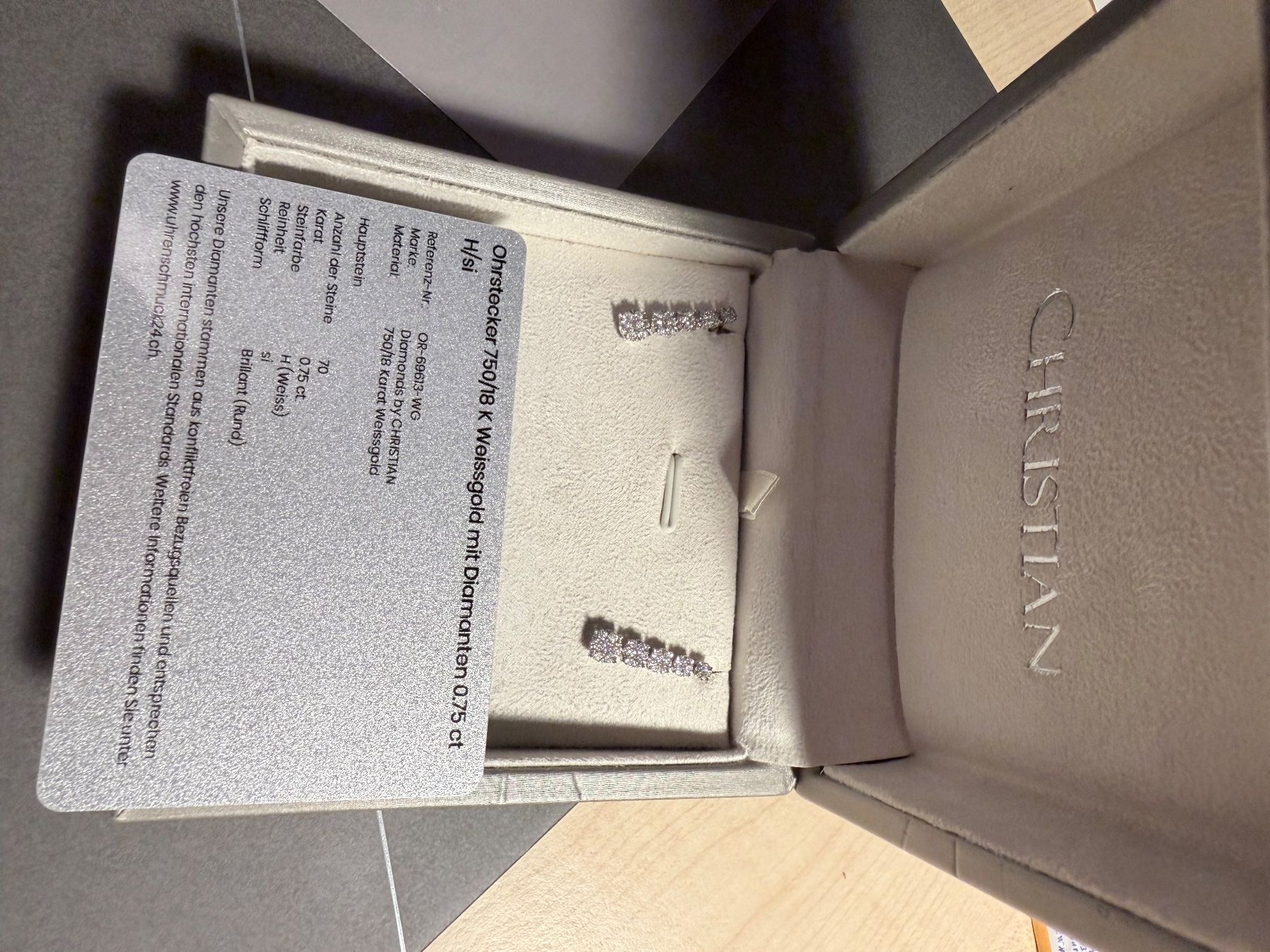 Ohrringe & -stecker: Ohrringen Diamanten/ Last Price – Neu (gemäss Beschreibung) aus Münchenstein von By.gabriela.v 6
