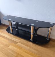 Schwarzes TV-Möbel
