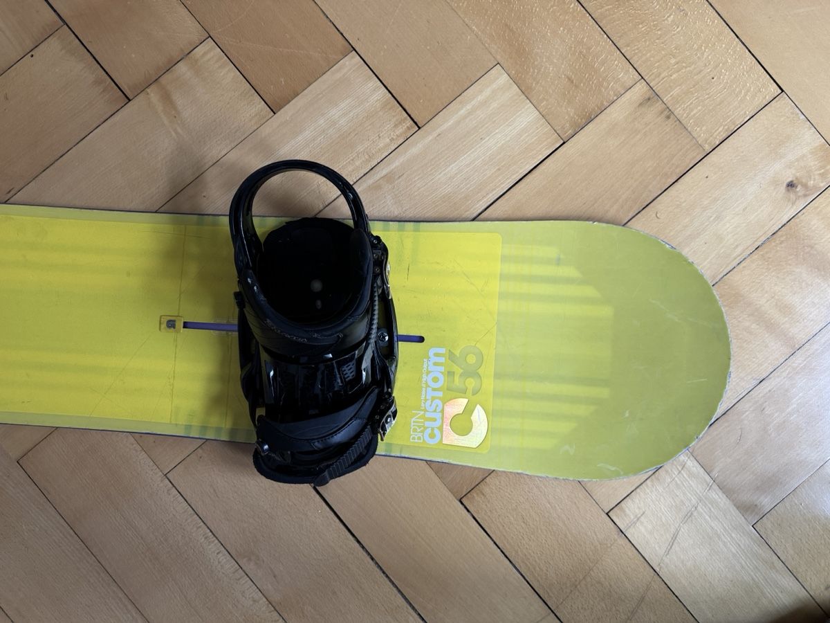 Board: Burton Custom FV 156 Snowboard mit Bindung – Usato da St. Gallen venduto da Prezlers 1
