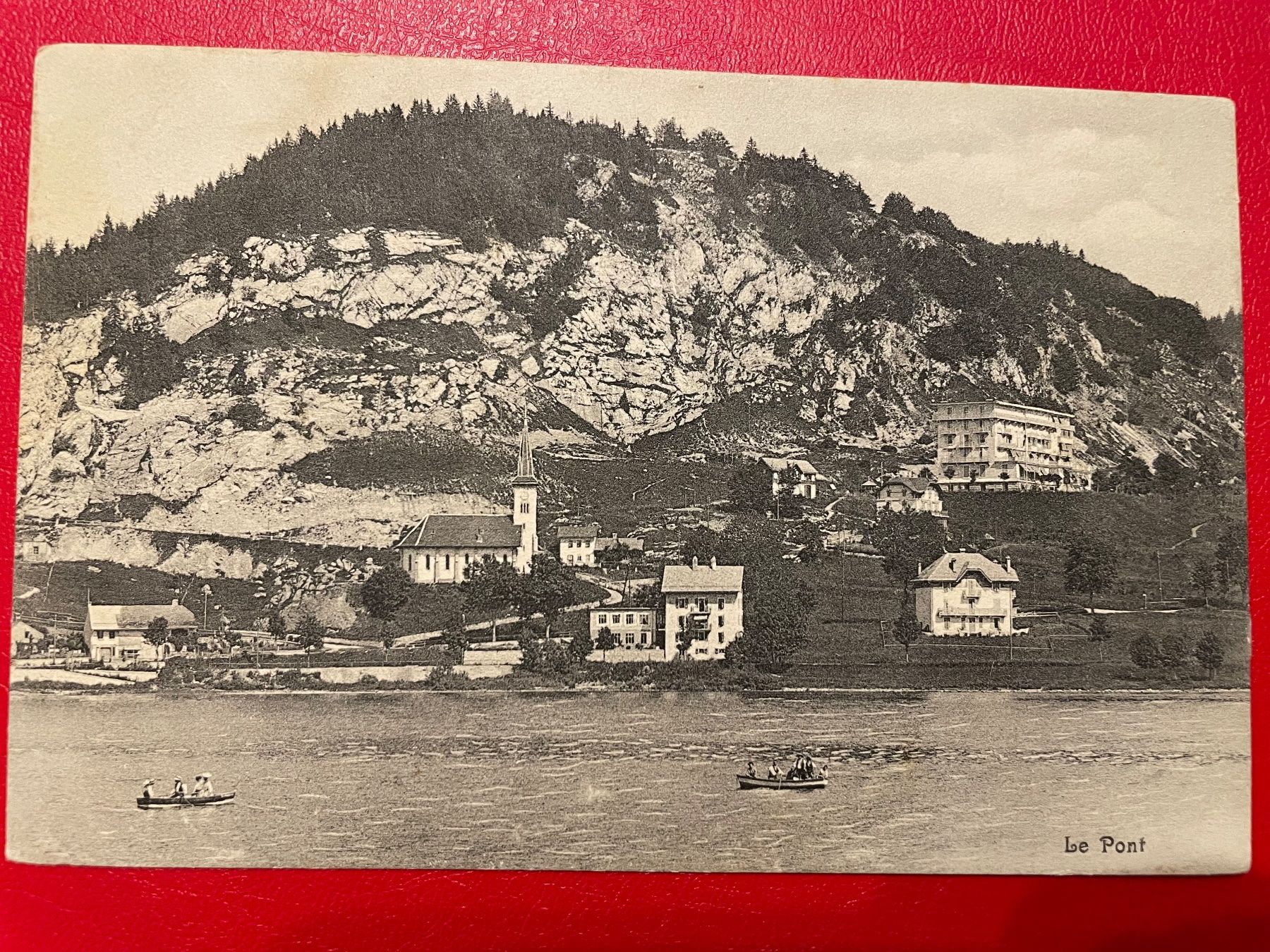 Cartoline postali: 1915 ; Le Pont ; Lac de Joux – Usato da St-Légier-Chiésaz venduto da Theo006