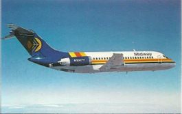 Midway Airlines, DC-9 N1067T