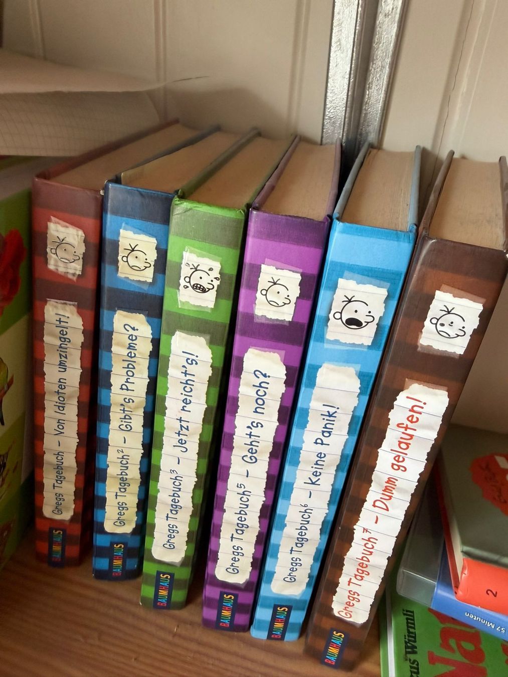 Libri: Gregs Tagebücher 1-7 (ohne 4) – Nuovo (secondo la descrizione) da Salgesch venduto da cavio01