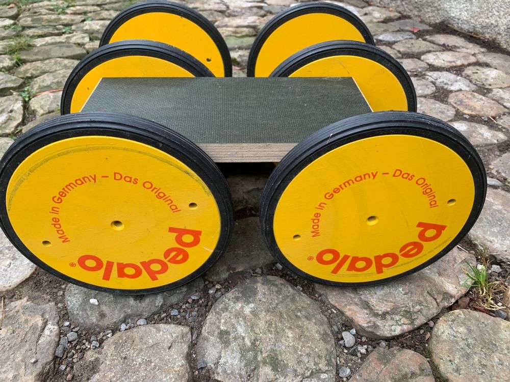 Pedalo Rodeosell Rotationsscheibe - Gleichgewichtstrainer Aus Holz Made In Germany