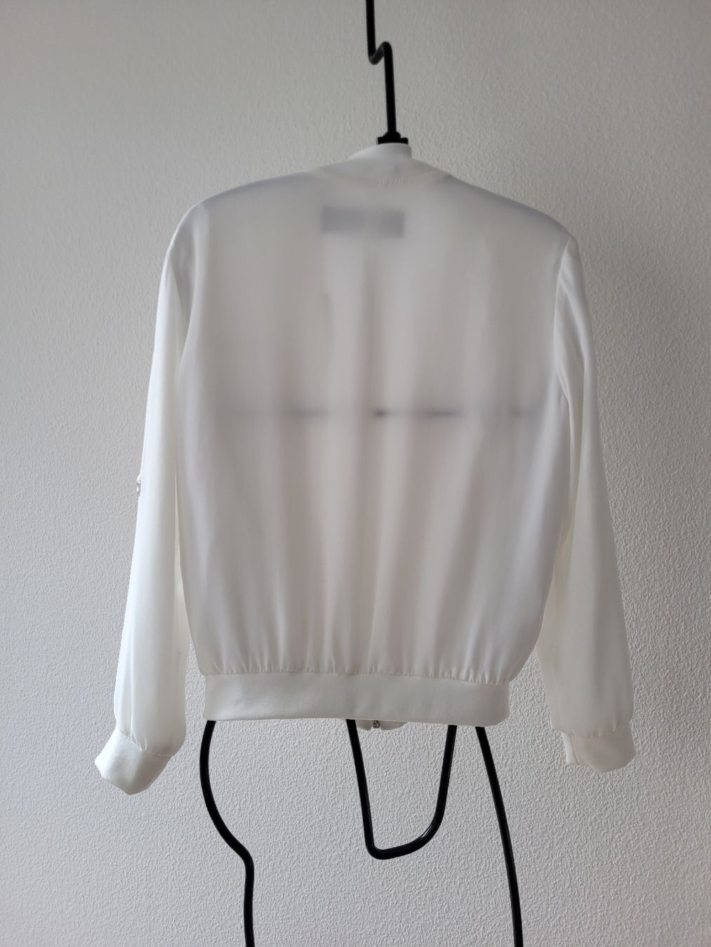 Zara Giacche: Zara Basic Bomberjacke Weiss Gr. XS Übergangsjacke – Usato da Zürich venduto da cas_h8ty 1