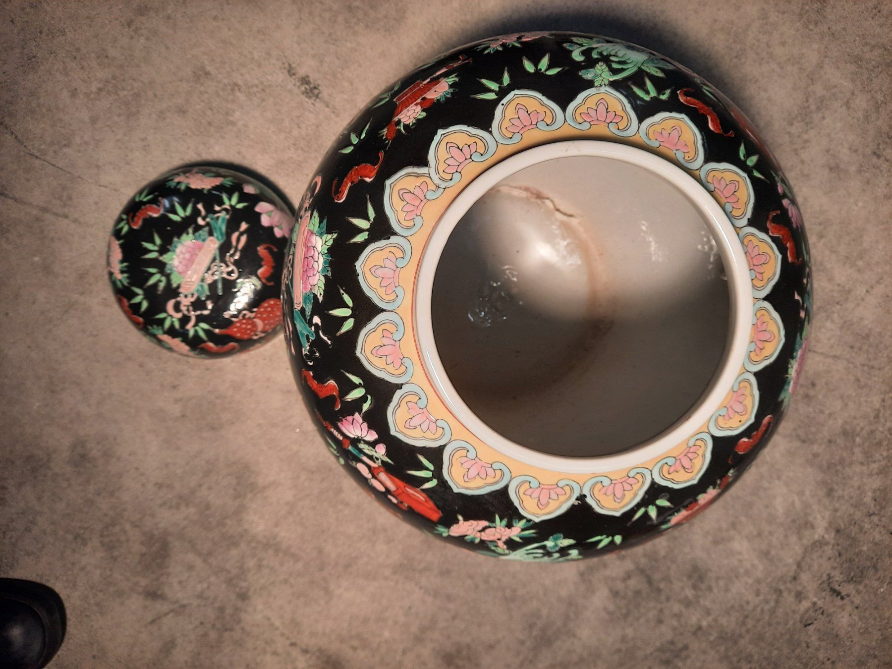 Vasi & Recipienti: Chinesische Vase, Keramik, 42cm, neu – Nuovo (secondo la descrizione) da Herrliberg venduto da AlexandraBopp 4