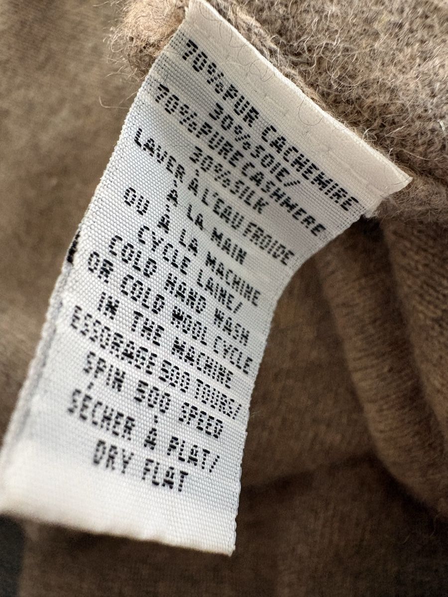 Pullover & Sweatshirts: Eric Bompard Pullover Kaschmir Seide beige Grösse L – Gebraucht aus Wimmis von rimnakit 3