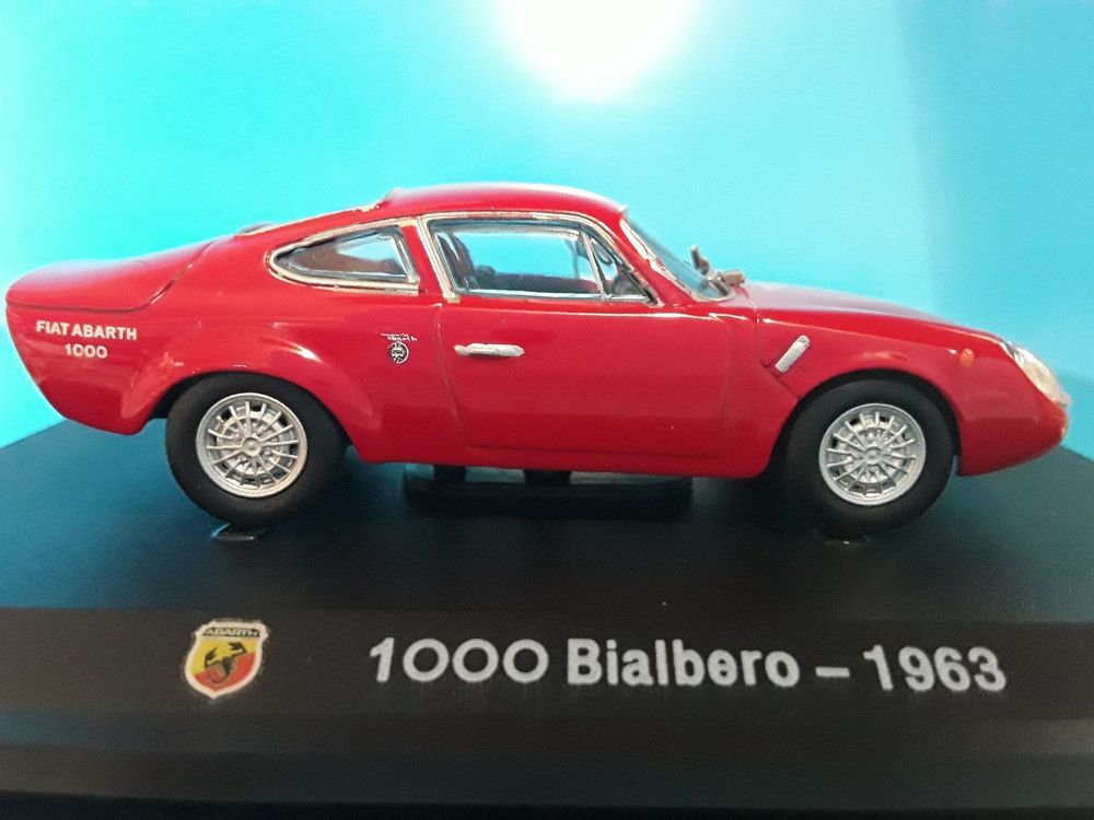 Spark S1301 – Abarth Fiat 1000 Bialbero GT 1961 – Miniature 1/43 Neuve