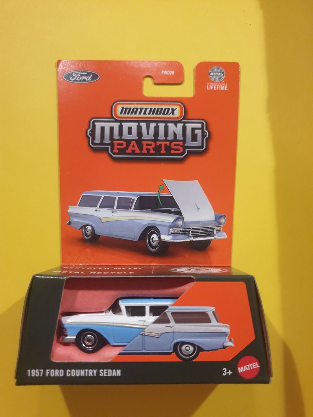 Matchbox Modellini d'auto: Matchbox 1957 FORD COUNTRY SEDAN – Nuovo e nell'imballaggio originale da Oftringen venduto da Rotor 1