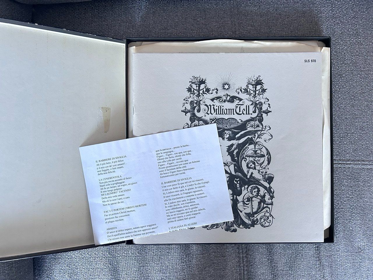 Dischi in vinile: Gioachino Rossini - William Tell (1973) – Usato da Giubiasco venduto da LorisVale 3