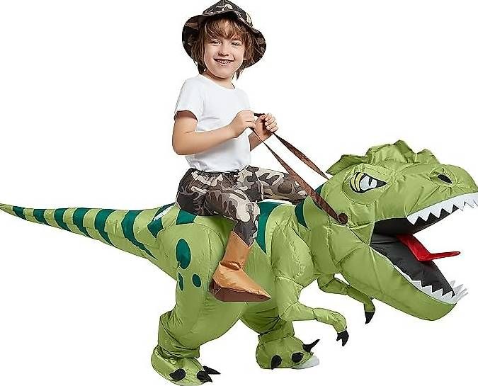Costumi: Inflatable Dinosaur Costume, avec Air Pump, Halloween – Usato da Crissier venduto da sleepingmouse 1