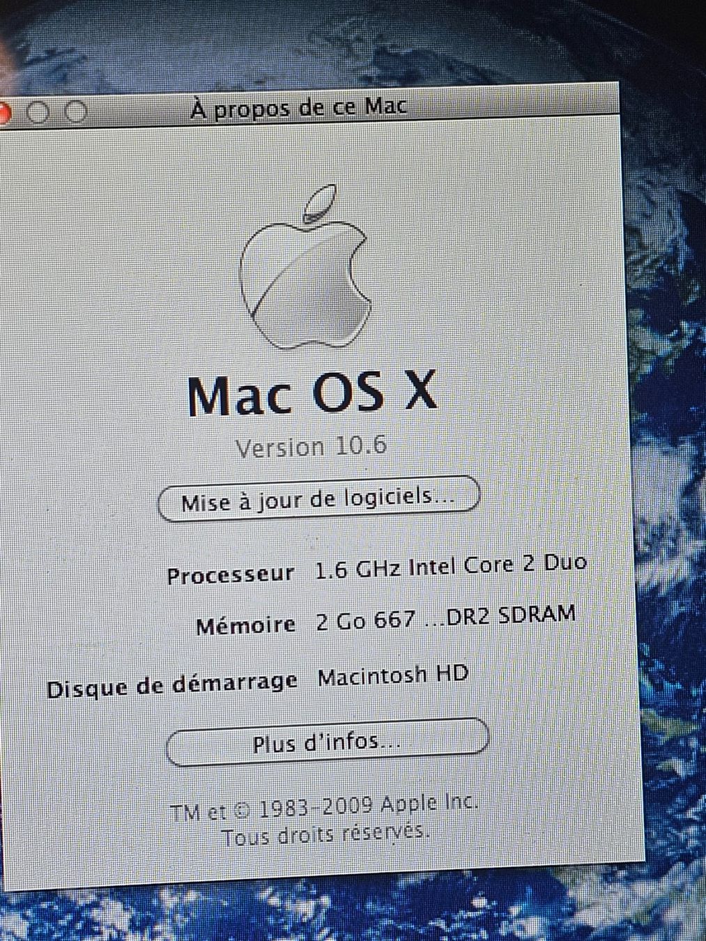 Apple Notebook: MACBOOK air A1237  (le tout premier) – Usato da Bussigny venduto da Elie 3