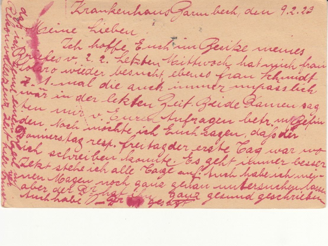 Tutti i francobolli: DR, Hamburg - Männedorf 1923 – Usato da Bürglen TG venduto da StampGraf 1