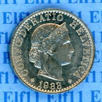 CHF___0.20 1933 unz 20 Rappen