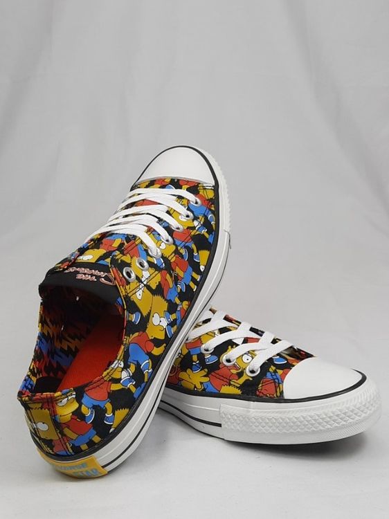 CONVERSE All Star Low The Simpsons Bart Simpson Gr. 45 (Neu (gemäss ...