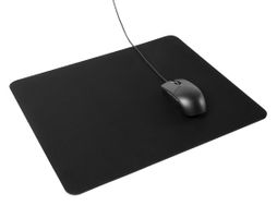 Grosses Gaming Mousepad, schwarz, rutschfest