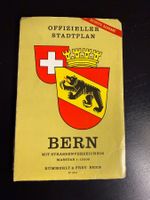 Bern Stadtplan - Offizieller Plan von 5.6.68 - Top Zustand!