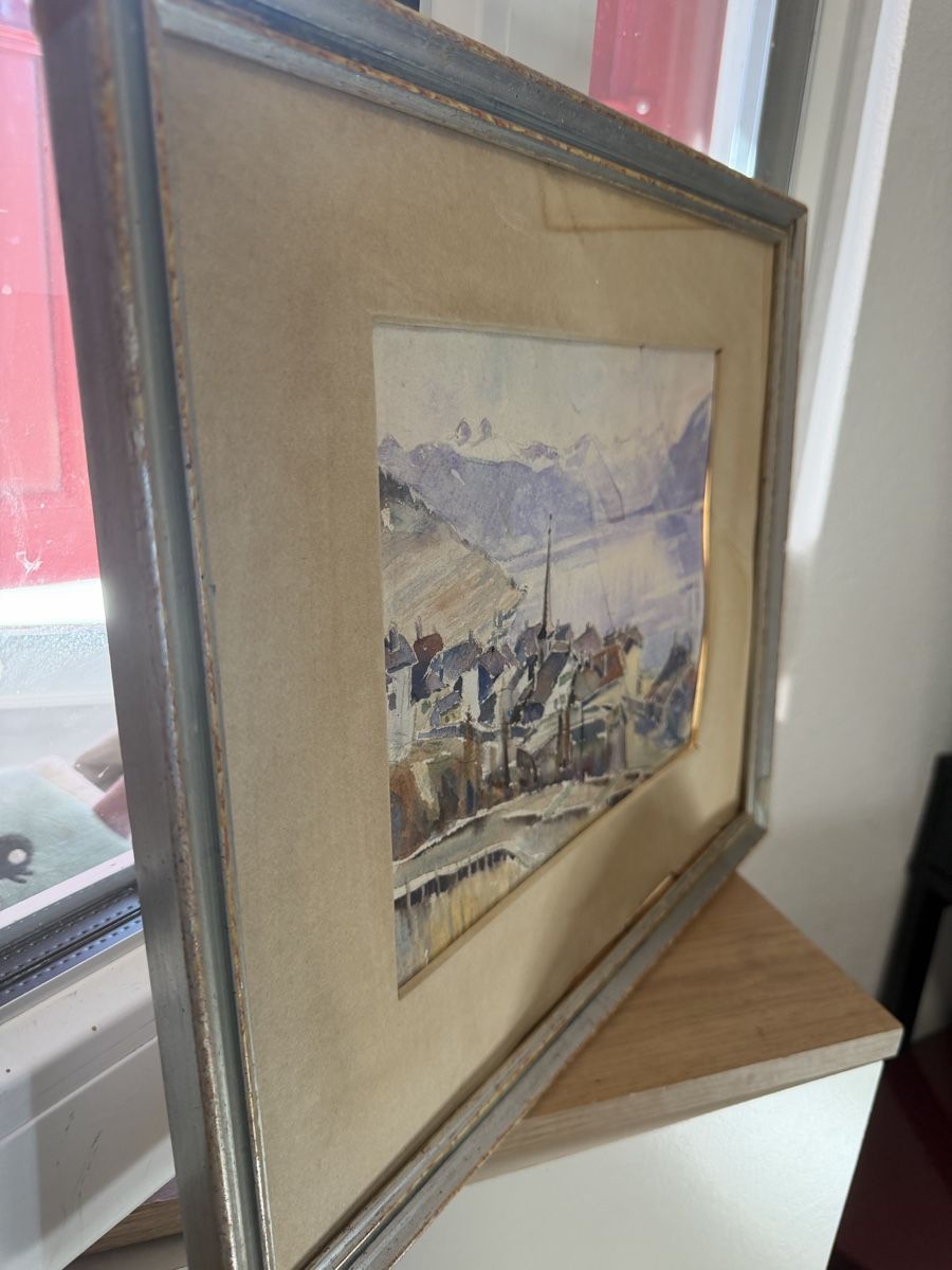 Dipinti: Walter Mafli aquarelle  – Usato da Fétigny venduto da lab_6dry 5