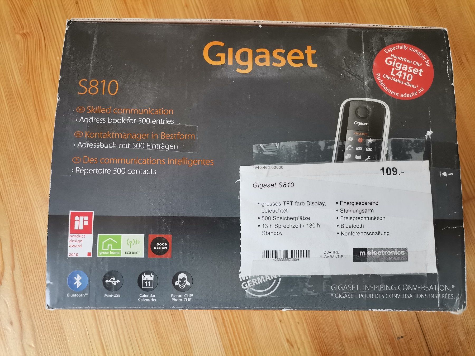 Gigaset Telefoni: Siemens Gigaset S 810 – Nuovo e nell'imballaggio originale da Münchwilen TG venduto da Gandalf126