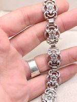 Jugendstil 835er Silber Armband um 1900j Top