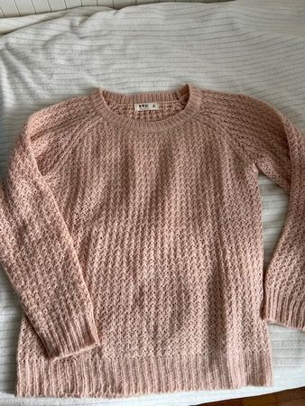 Rosafarbener Strickpullover von We Knit, Grösse M