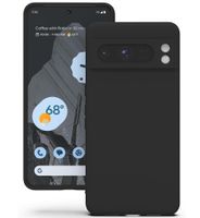 Google Pixel 8 Pro Hülle Case black matt TPU dünn weich