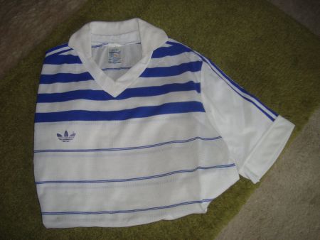 vintage 80ige years adidas Shirt Rugby size S Made France