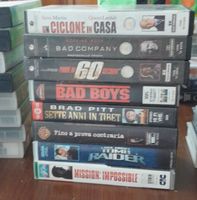 VHS filmati vari in italiano, usati