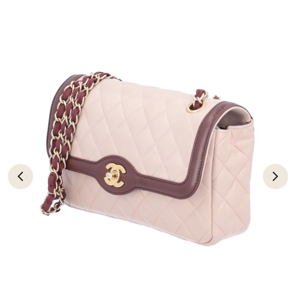 Chanel Borse da donna: Vintage Chanel Classic Singleflap Rosa / Bordeaux – Usato da Niederhasli venduto da stessence 9