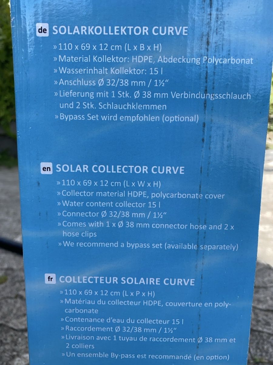 Radiatori: Steinbach Solarkollektor Curve Poolheizung – Nuovo (secondo la descrizione) da Arnegg venduto da Mat780 4