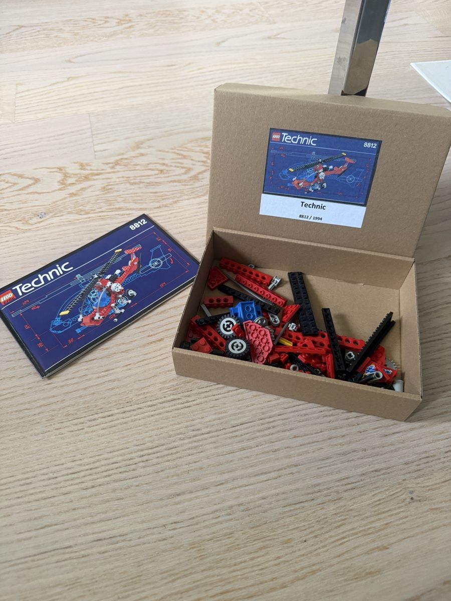 Lego Jeux de construction: Lego Technic 8812 Helikopter – D'occasion à Rafz par ciril0885