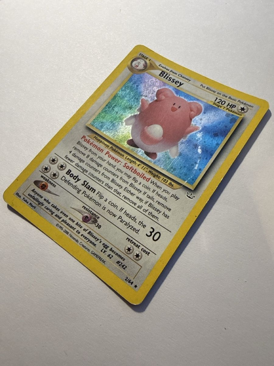 Pokémon Carte collezionabili: Blissey 2/64 holo english – Usato da Lugano venduto da ktm_7jr7 1