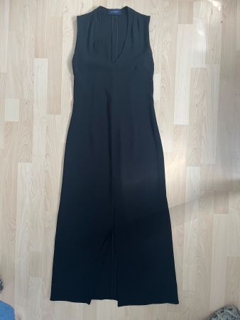 Piazza Sempione: elegantes langes Abendkleid schwarz 34 36 S