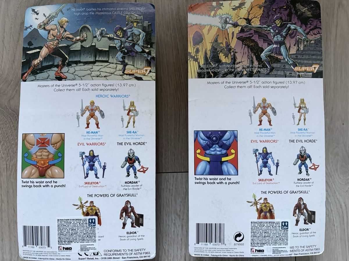 Masters of the Universe Figurines: MOTU super 7 ovp – Neuf avec emballage d'origine à Herzogenbuchsee par warrior77 7