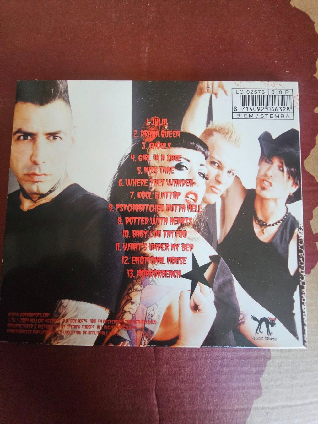 CDs: CD - HorrorPops – Hell Yeah! (Psychobilly, Punk, 2004) – Gebraucht aus Biberist von Foolio0 1