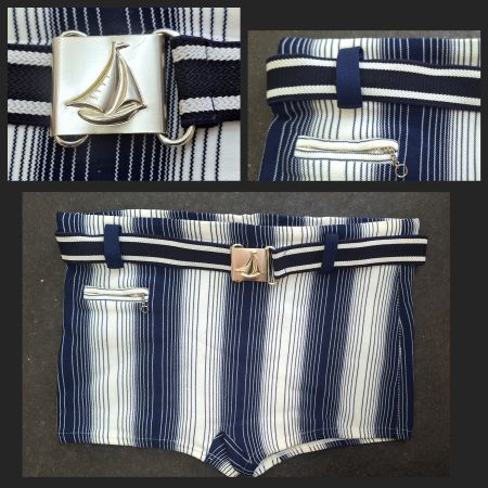 sehr coole originale vintage-Badehose "kurze Hose Gaucho" 🛟
