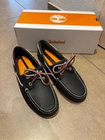 Timberland Bootsschuhe Herren Blau Leder Grösse 43 Neu