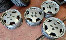 Satz Felgen (vier Stück) Gamaparts 6x14 ET 38, vom Golf 1