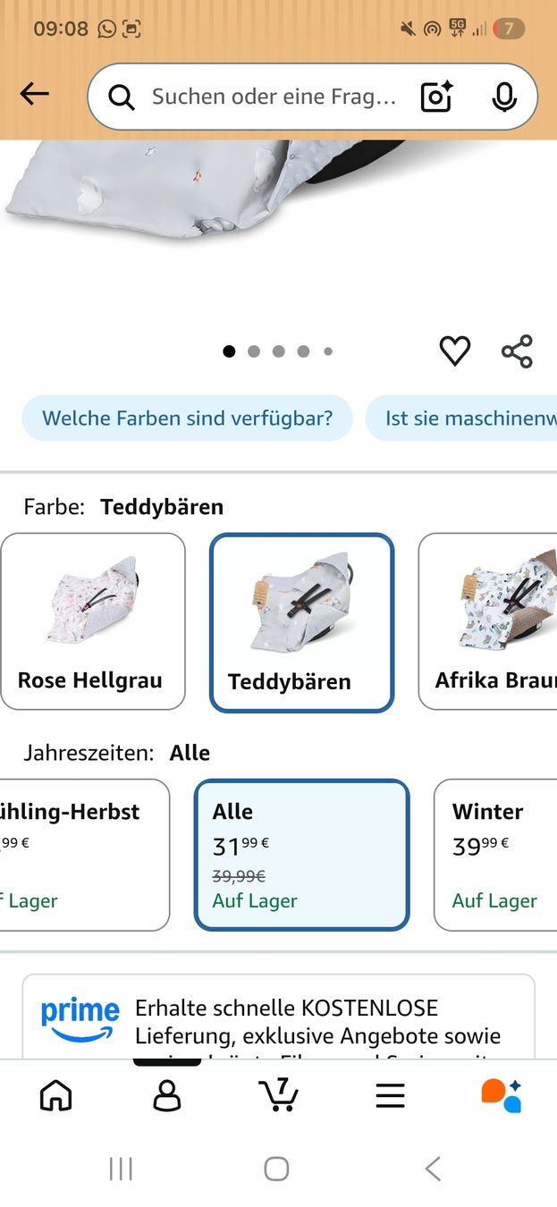 Decken: Einschlagdecke Babyschale 90x90 – Neu (gemäss Beschreibung) aus Basel von mar_wr92 1