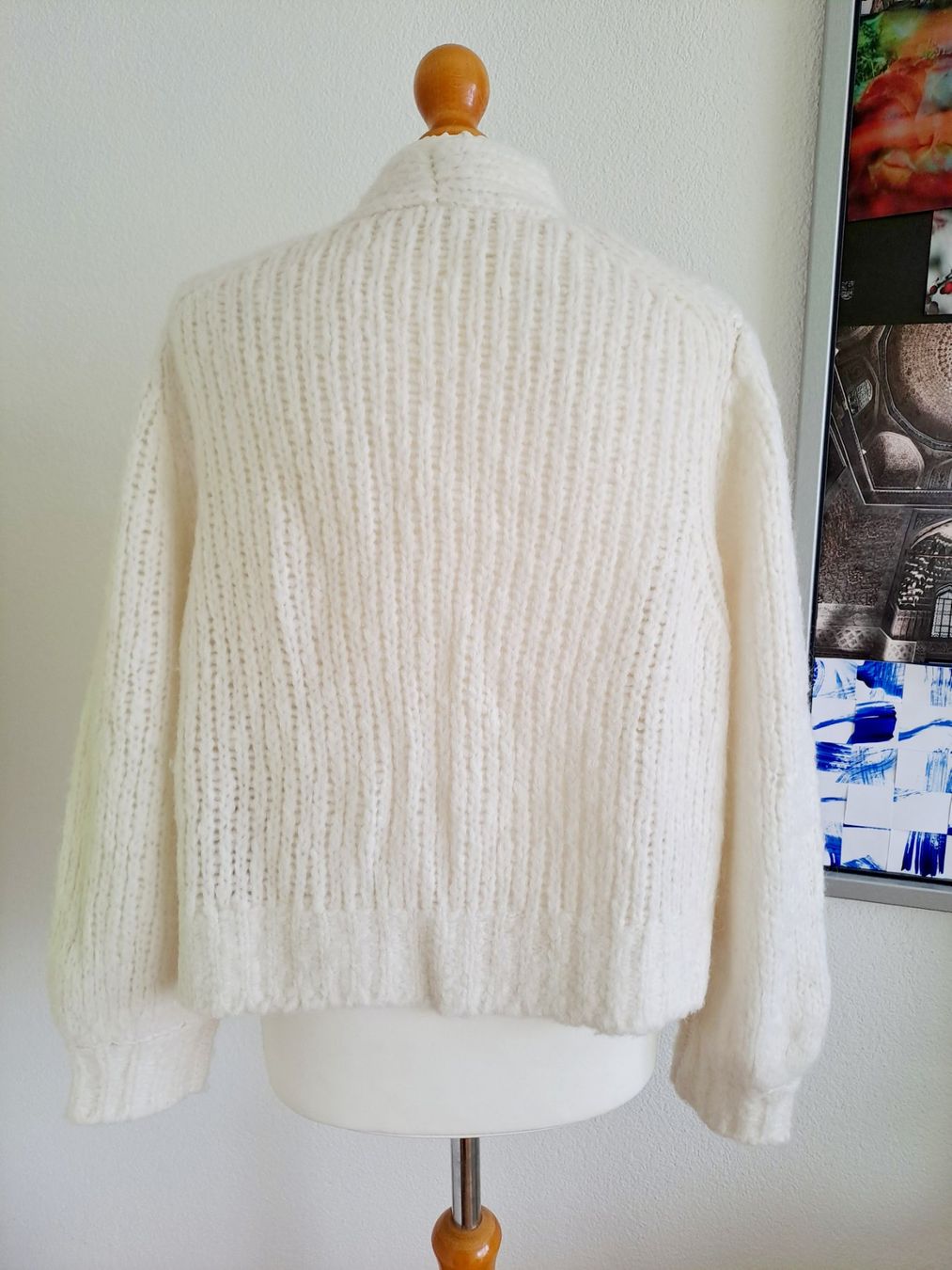 S.Oliver Giacche: Strickjacke crème-weiss von s.Oliver, M – Nuovo (secondo la descrizione) da Volketswil venduto da ronbons 3