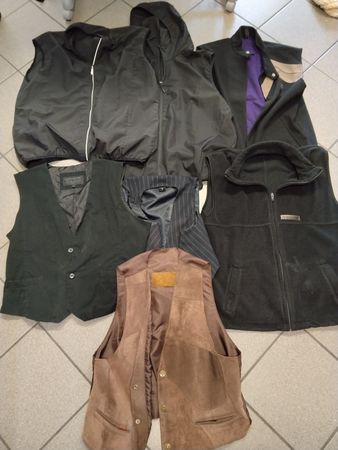 7x Herren Gilets Sport/Freizeit,Leder top Marken 