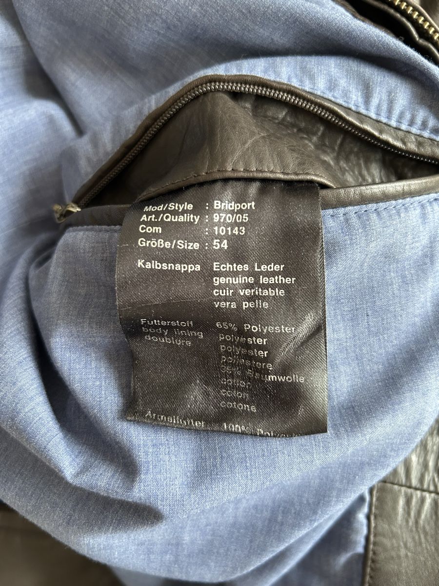 Giacche: Beaver's Lederjacke, Gr. 54, Braun, echtes Leder – Usato da Zürich venduto da Lolaa123 5
