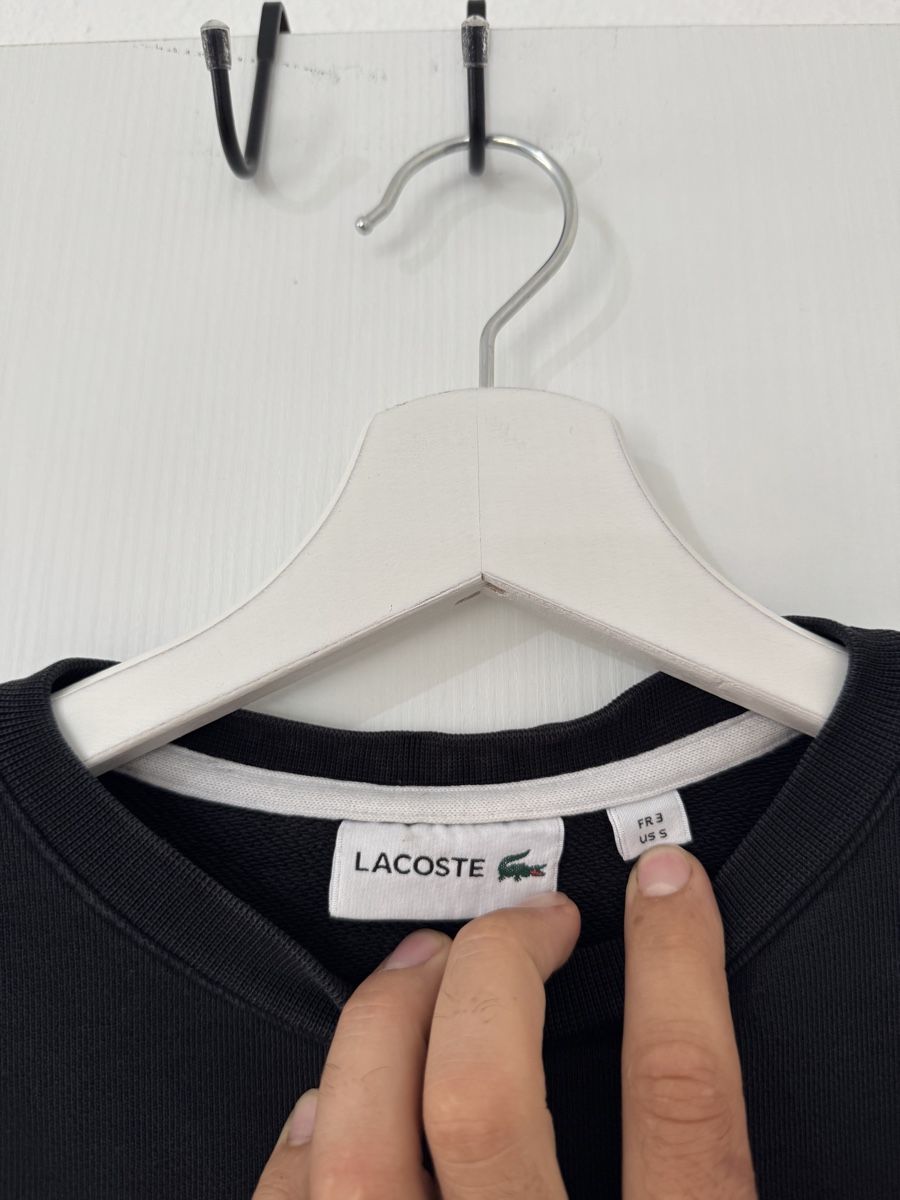 Lacoste Pullover & Sweatshirts: Lacoste Herren pullover schwarz Grösse 3/S Oryginal  – Gebraucht aus Wetzikon ZH von Jan_wojt 2