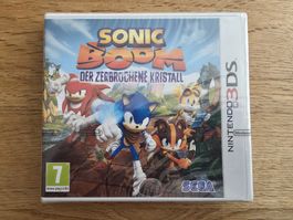 Sonic Boom Der Zerbrochene Kristall Nintendo 3DS OVP Sealed
