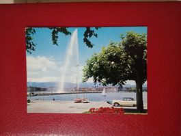 Geneve Le Jet d'eau altes Auto (957)