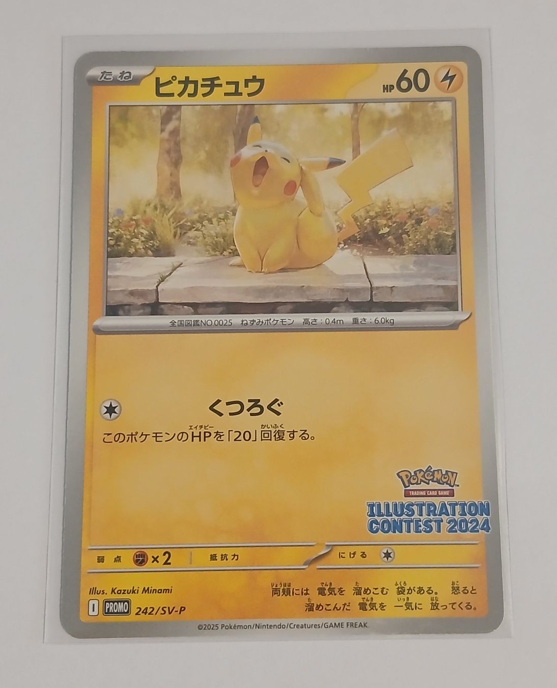 Pokémon Carte collezionabili: Pokemon Pikachu 242/SV-P jap – Usato da Märwil venduto da Chi_87pp